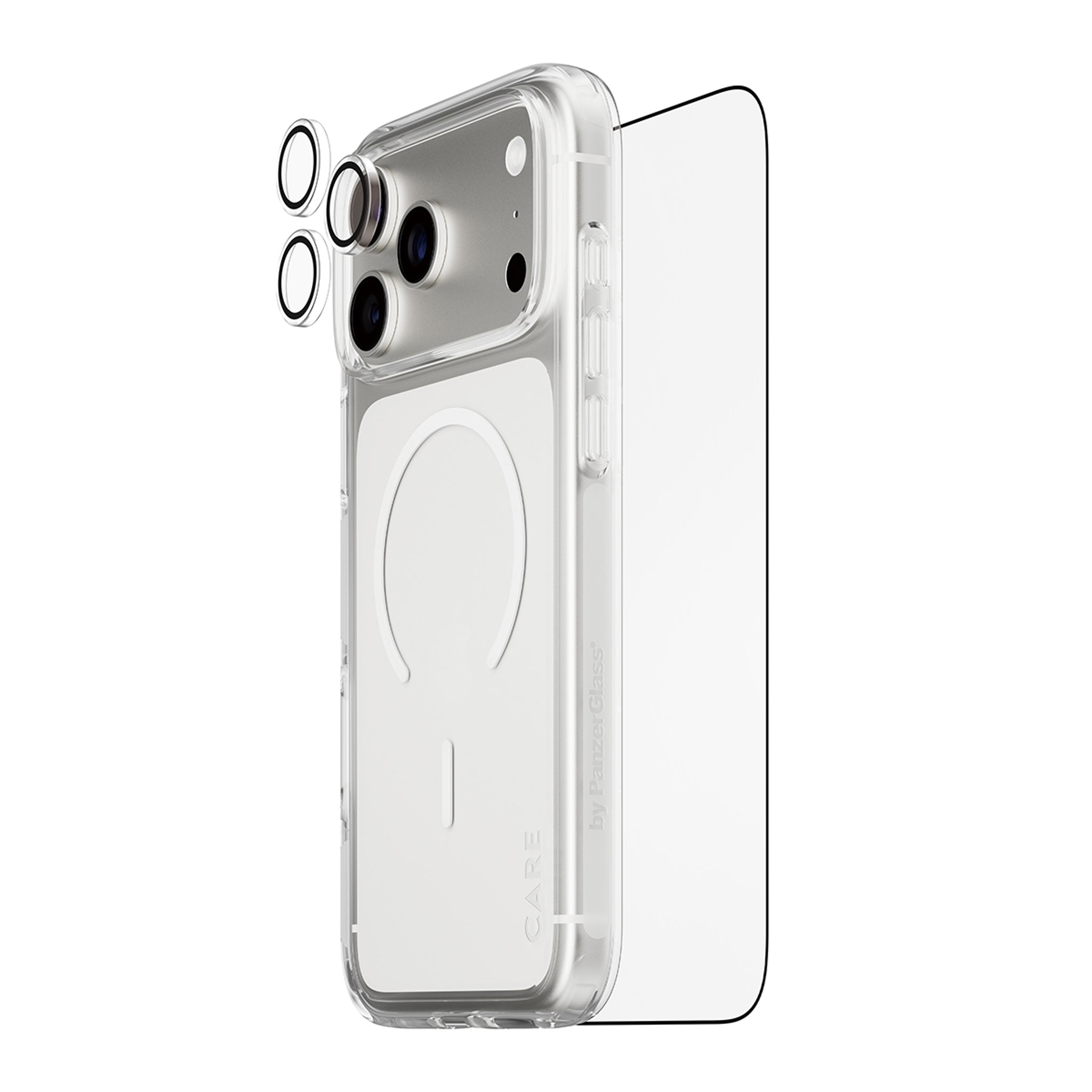 PanzerGlass® | CARE™ by PanzerGlass® Flagship 3-in-1 Pakke iPhone 18 Pro Max